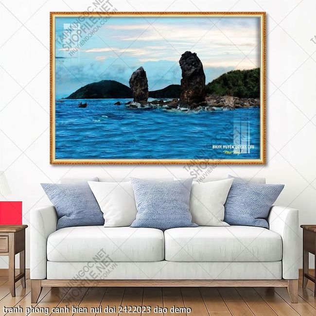 tranh phong canh bien nui doi 2422023 dao